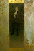 Gustav Klimt port lewinskyratt av josef oil